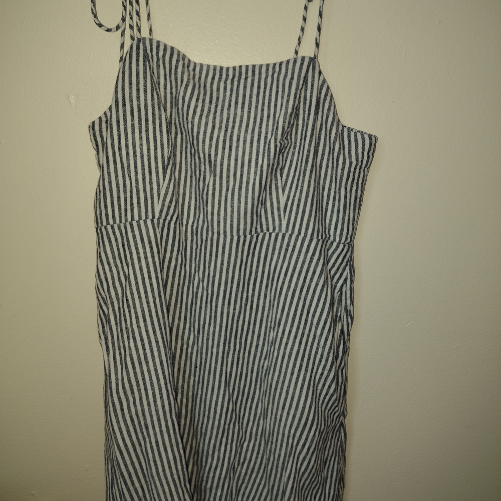 Striped Sleeveless Dress